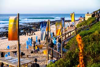 Previsão atualizada da WSL para J-Bay. 