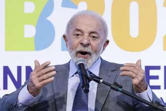 Presidente Lula durante evento do Brics no Rio de Janeiro