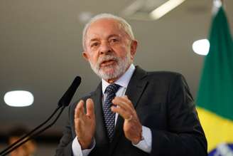 LULA BRASÍLIA DF 03.06.2025 LULA/ COLETIVA POLÍTICA - O presidente da República Luiz Inácio Lula da Silva durante entrevista coletiva realizada na manhã desta terça-feira 03 no Palácio do Planalto em Brasília. FOTO: WILTON JUNIOR/ ESTADÃO