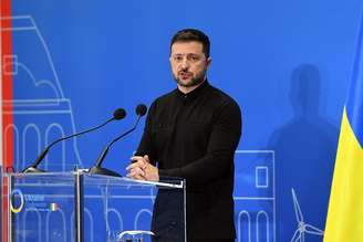 Zelensky fez pronunciamento oficial à população