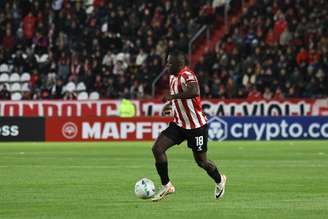 Edwuin Cetre (Estudiantes) durante jogo contra o Carabobo, no dia 27.05.2025 