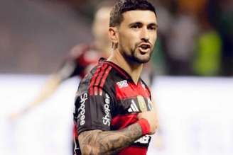 Arrascaeta em ação pelo Flamengo