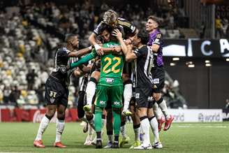 O Atlético-MG se classificou na noite de ontem, nos pênaltis, contra 