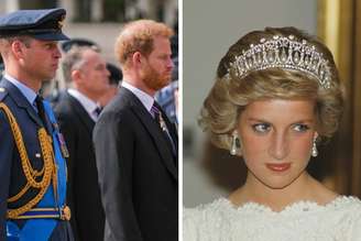 William e Harry já falaram publicamente sobre a perda