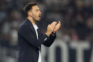 Davide Ancelotti durante partida do Botafogo 