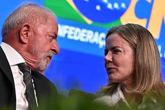 Gleisi Hoffmann participou de um evento no Palácio do Itamaraty