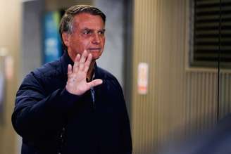 Jair Bolsonaro, ex-presidente da República, na sede do PL, em Brasília