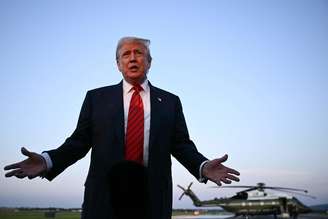 Presidente Trump disse ter posicionado submarinos nucleares em pontos estratégicos