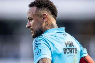 Neymar em ação pelo Santos