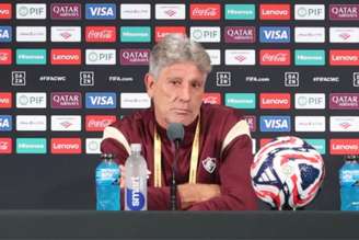 Renato Gaúcho em coletiva pelo Fluminense no Mundial de Clubes