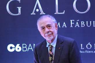 Em outubro do ano passado, Francis Ford Coppola veio ao Brasil para a pré-estreia de "Megalópolis"