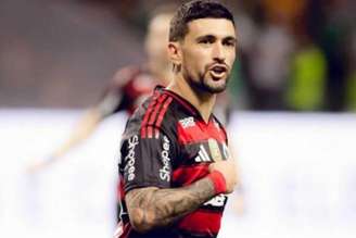 Arrascaeta em ação pelo Flamengo