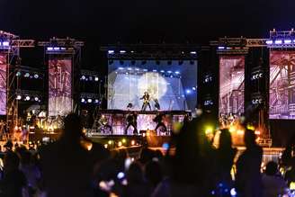 Show de Jennifer Lopez no hotel Cala di Volpe na Sardenha