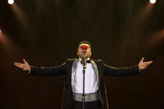 Tirullipa se apresentando em seu circo