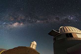 Observatorio La Silla, no Deserto do Atacama 