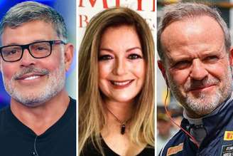 Alexandre Frota, Regininha Poltergeist e Rubens Barrichello