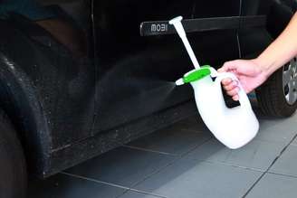 Processo de lavagem de carro