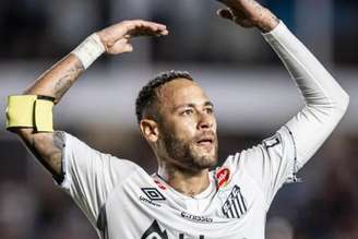 Neymar em ação pelo Santos