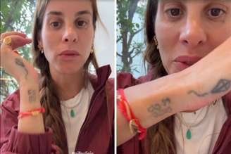 Influenciadora Shantal Verdelho mostra tatuagens 