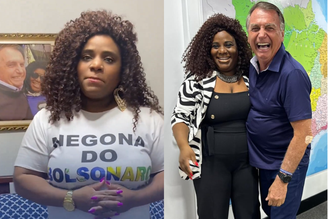 Vanessa da Silva Oliveira, 43, é conhecida nas redes sociais pelo apelido 'Negona do Bolsonaro', citado pela PF em relatório final para o indiciamento de Jair Bolsonaro (PL)