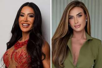 Gracyanne Barbosa e Nicole Bahls 