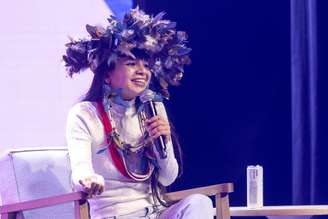 Txai Suruí no Encontro Futuro Vivo