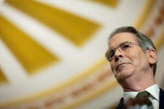 Secretário do Tesouro dos EUA, Scott Bessent
24/06/2025
REUTERS/Kevin Mohatt