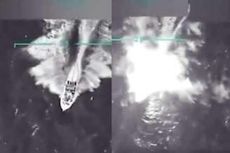 Vídeo mostra ataque contra navio venezuelano