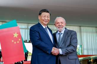O presidente Luiz Inácio Lula da Silva e o presidente chinês, Xi Jinping, se encontraram duas vezes no último ano