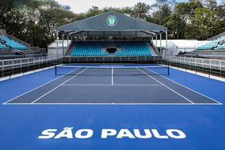 Quadra do SP Open no Parque Villa Lobos: mais de 20 marcas estão apoiando o torneio