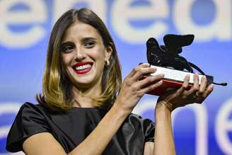 Porcaroli dedicou prêmio Orizzonti de Melhor Atriz a 'amigos da Flotilla'