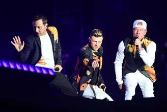 Backstreet Boys foi a atração principal da noite de sexta, 12, no The Town