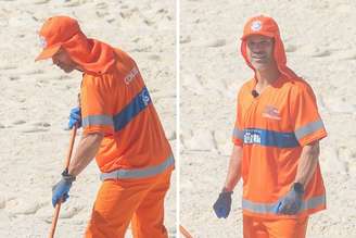 Diego Ribas trabalhando no Rio