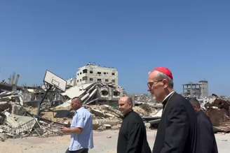 Pizzaballa em um vídeo enviado ao Jubileu da Juventude