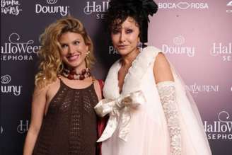 Giovanna Grigio e Sabrina Sato em evento da Sephora