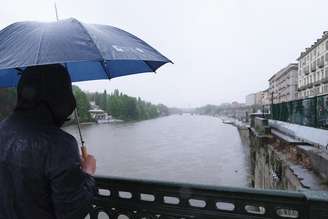 Regiões do Piemonte e Lombardia estão em estado de alerta pelo mau tempo nesta segunda