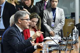 Vieira lê seu parecer contrário à PEC da Blindagem na sessão da CCJ do Senado