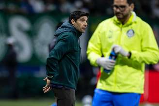 Abel Ferreira em jogo contra o River