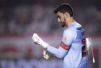 Rafael em ação contra a LDU