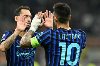 Lautaro Martínez marcou duas vezes