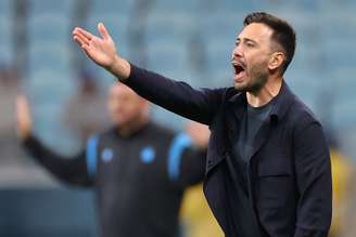 Davide Ancelotti durante a partida 