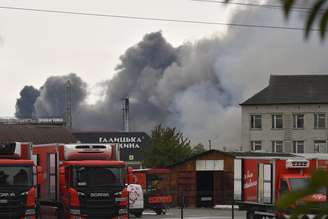 Apesar do susto, ninguém ficou ferido no bombardeio de Moscou