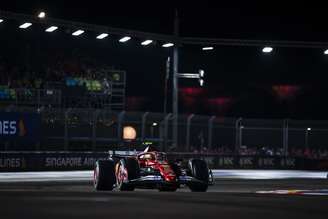 Lewis Hamilton durante Grande Prêmio De Singapura 2025