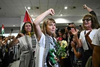 Ativista denunciou que um 'genocídio' está ocorrendo em Gaza