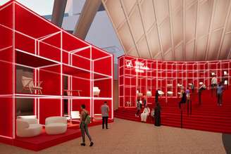 Estrutura em Riad exibirá criações de 35 empresas italianas