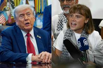 Trump e Greta trocaram alfinetadas