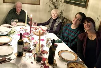 Pai escolheu partir junto com a esposa