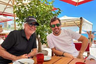 Flavio Briatore e Fernando Alonso