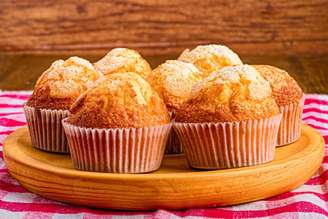 Brevidade é um bolinho macio feito com ovo