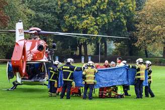 Iris Stalzer foi socorrida pelo serviço de emergência após a filha chamar por ajuda
